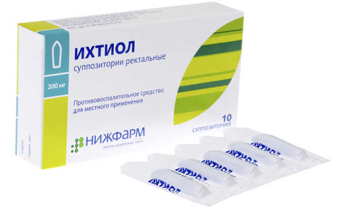 Ихтиоловые суппозитории обладают еще и обезболивающим действием