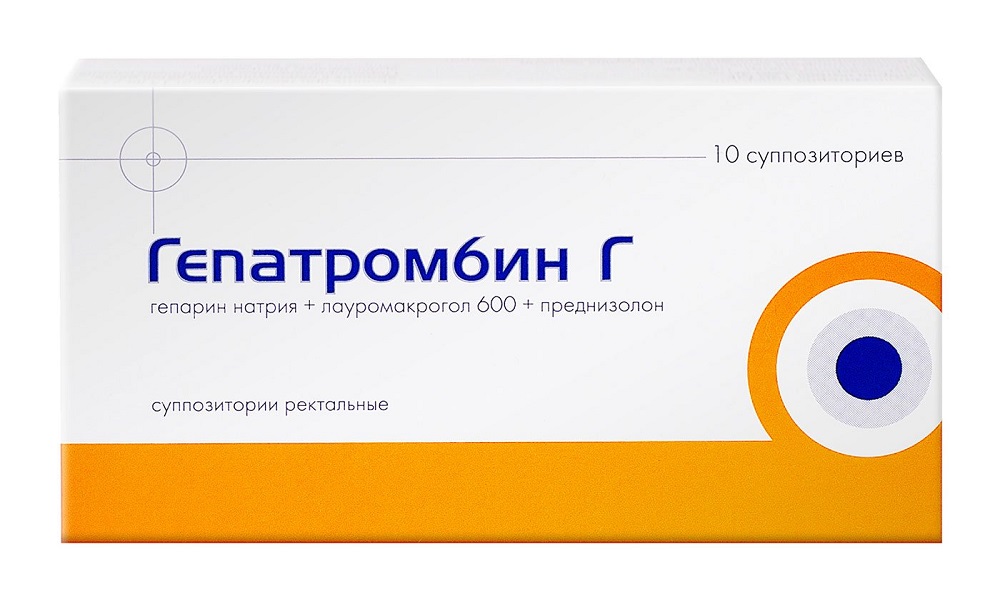 Гепатромбин проникая по ректальному каналу внутрь организма, предотвращает закупорку геморроидальных вен и избавляет от симптомов геморроя