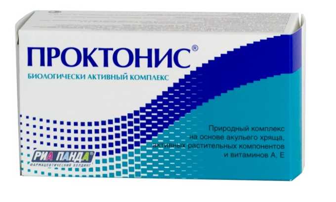 Проктонис купирует воспаление и останавливает кровотечение