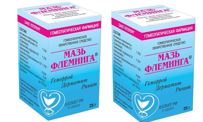 Мазь Флеминга помогает устранить кровотечение и зуд при геморрое