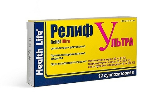 Свечи Релиф ультра назначают при повышенной температуре или местном воспалении