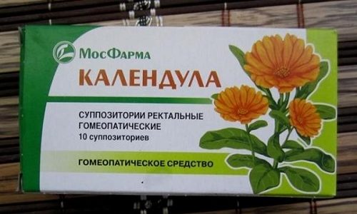 Свечи с календулой от геморроя — гомеопатическое средство, оказывающее местное противовоспалительное, спазмолитическое, бактерицидное, кровоостанавливающее и ранозаживляющее действие